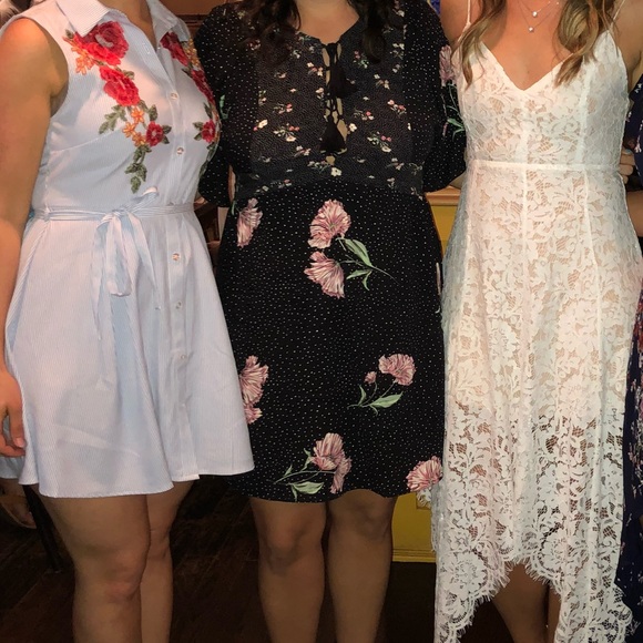 Floral polka dot dress - Picture 4 of 4